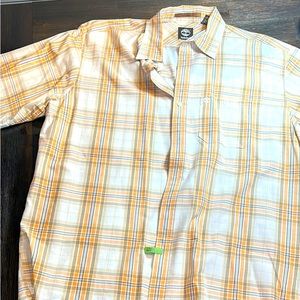 Men’s cotton shirt sleeve button down shirt